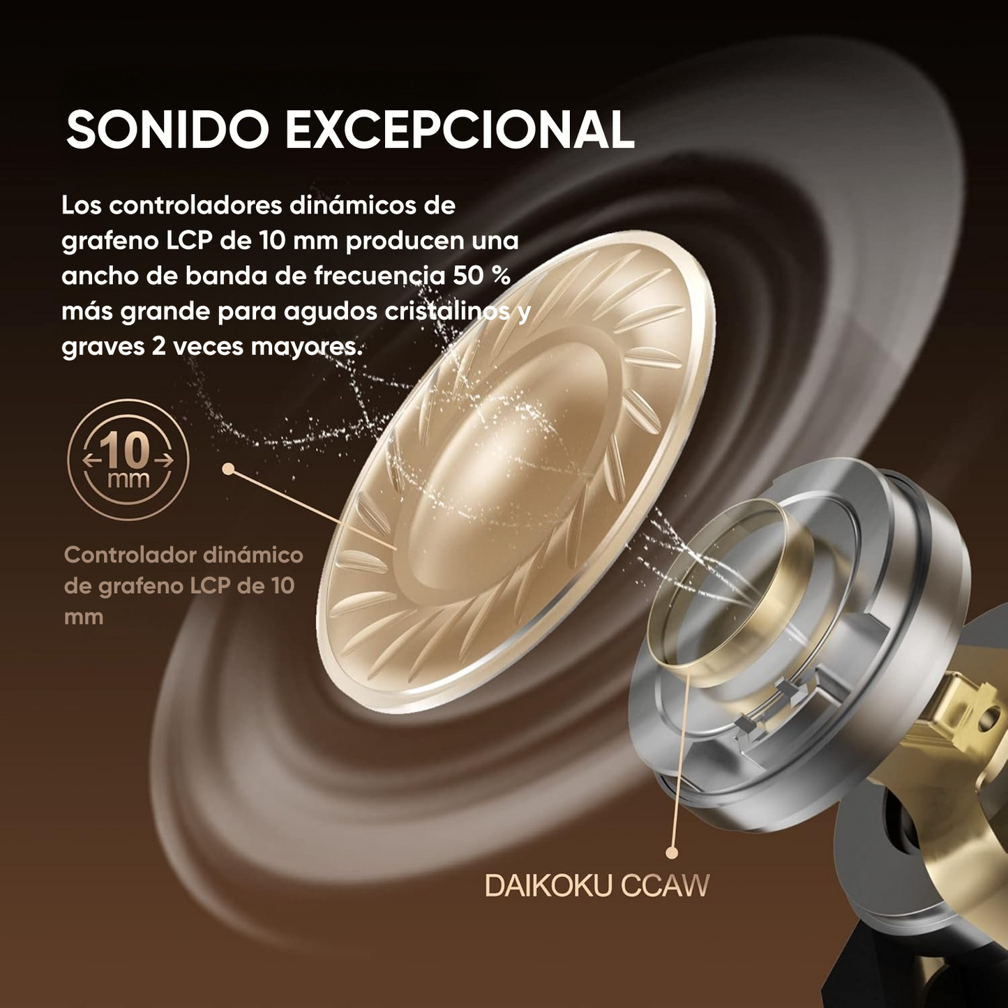 Audífonos QCY ArcBuds HT07 ANC 40dB Bluetooth 5.2 IPX5 Blanco