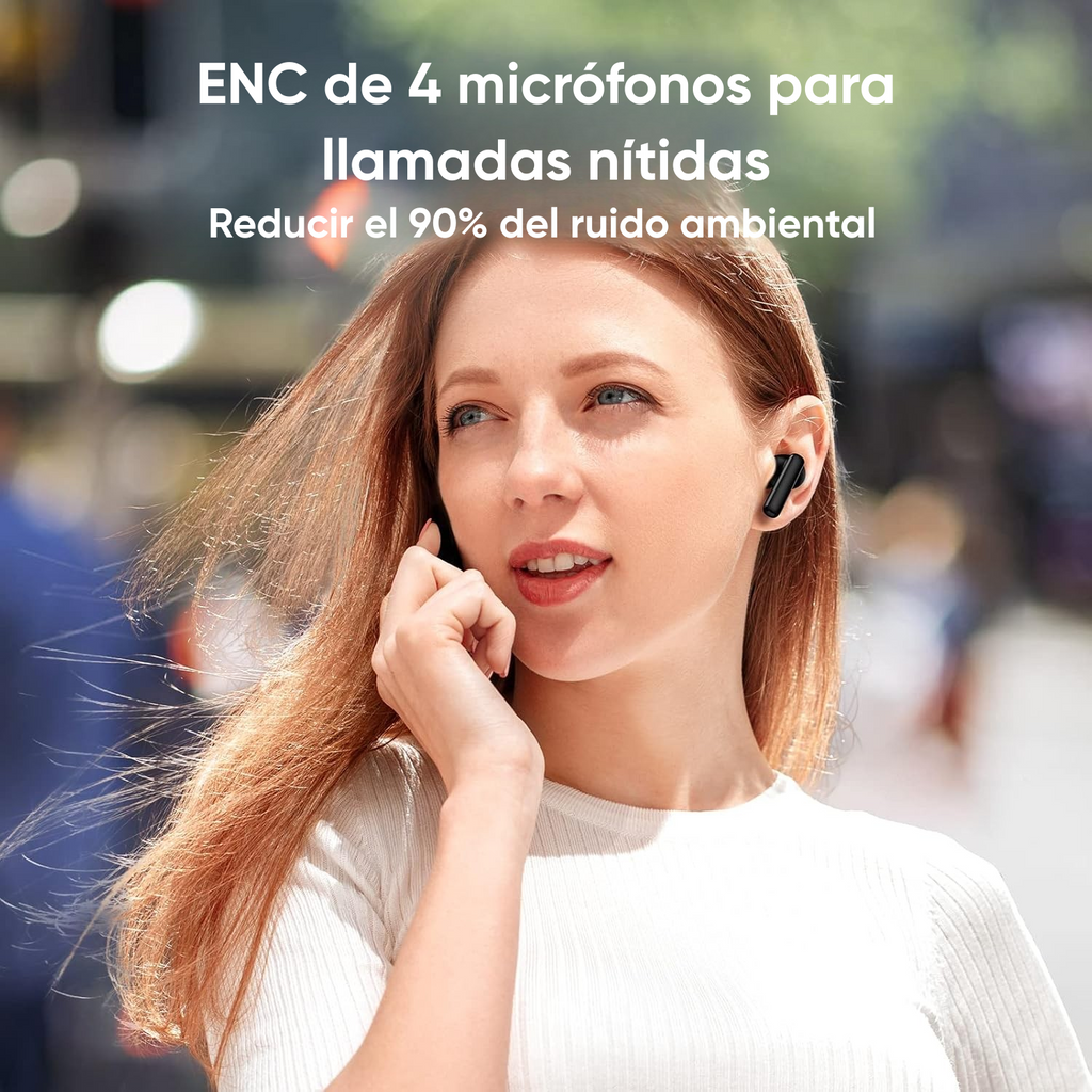 Audífonos Bluetooth In-ear Inalámbrico Qcy T13 Anc