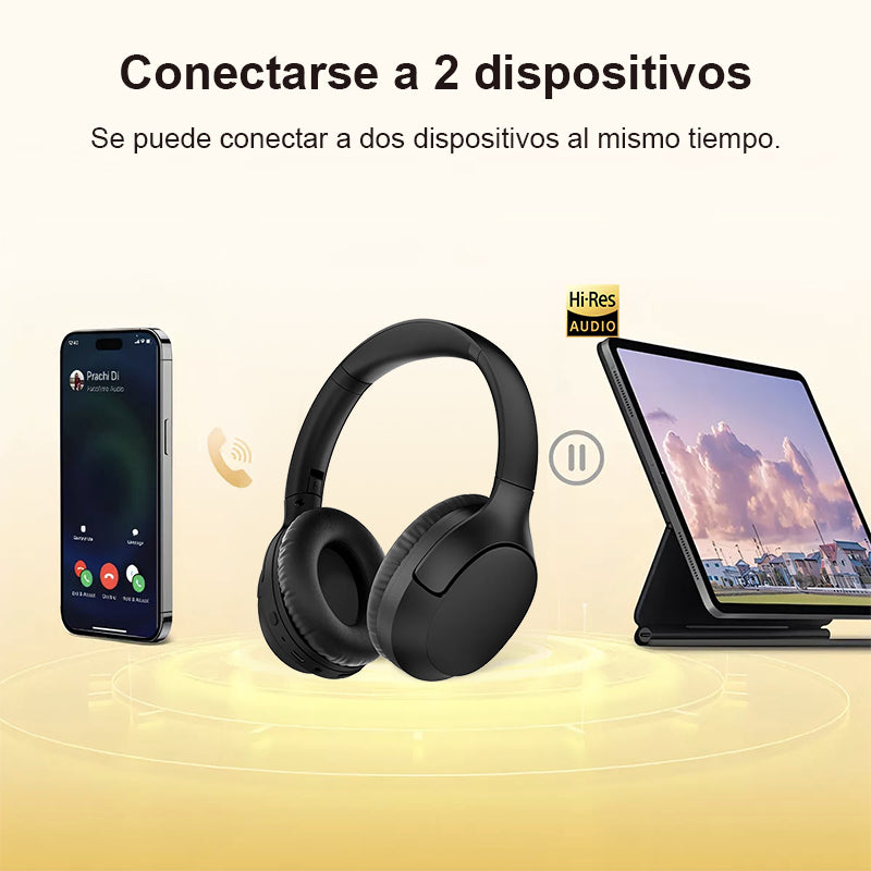 Auriculares Gamer QCY H2 Pro con Bluetooth y ENC Overhead