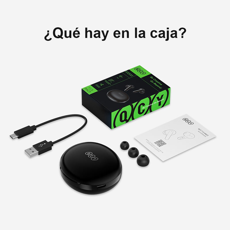 Audífonos Bluetooth In-ear Inalámbrico Qcy T13 Anc