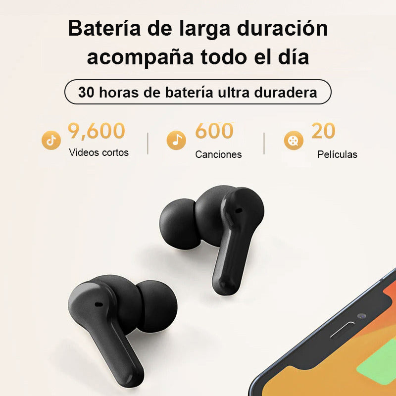 Auriculares Inalambricos In-ear Bluetooth Qcy T13 Negro