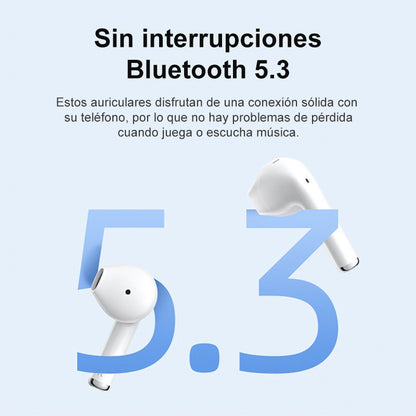 Audífonos QCY T29 Bluetooth 5.3 AptX ENC 35h Blanco