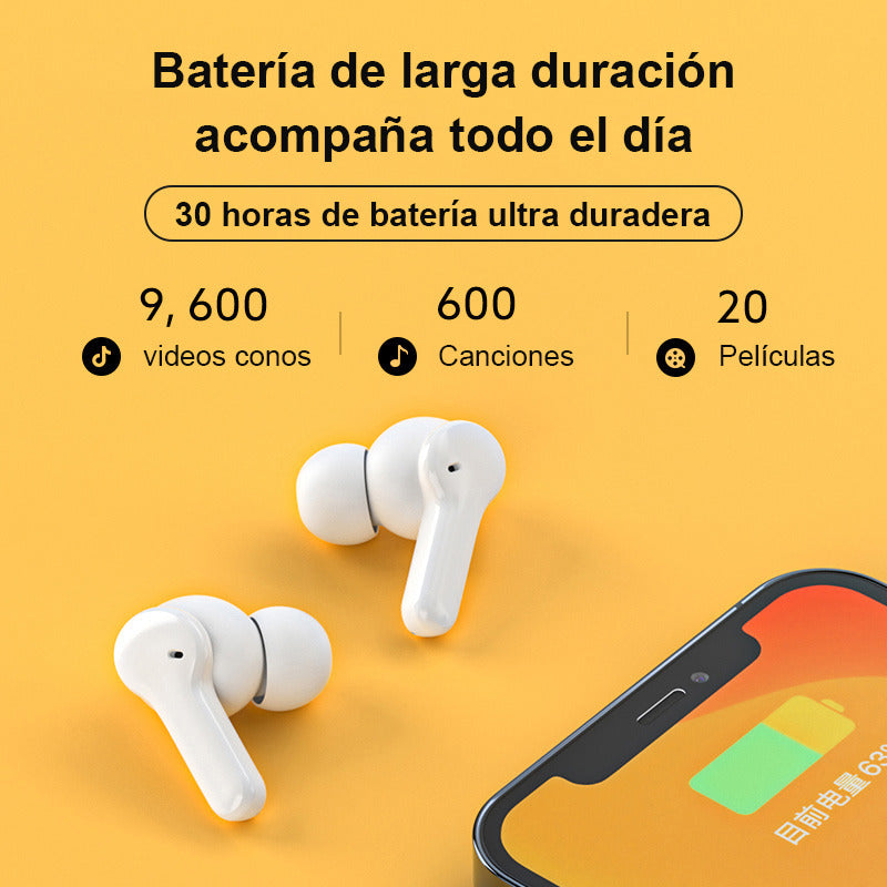 Audífonos In Ear Inalámbricos Qcy True Wireless Earbuds T13