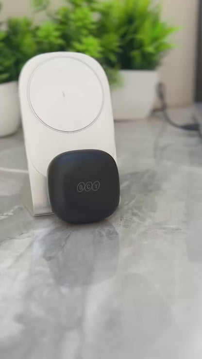 Audífonos QCY HT05 ANC Bluetooth 30h 6 Micros IPX5 Negro