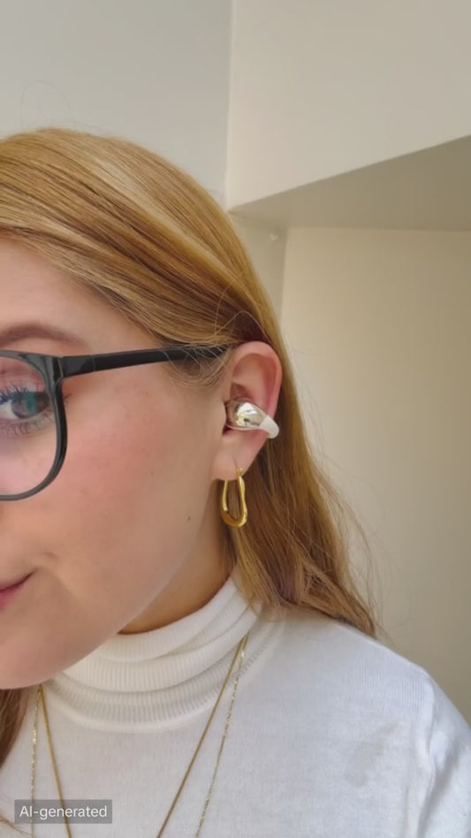 Audífonos Clip QCY Crossky C30 Bluetooth 5.4 25h IPX5 4.8g